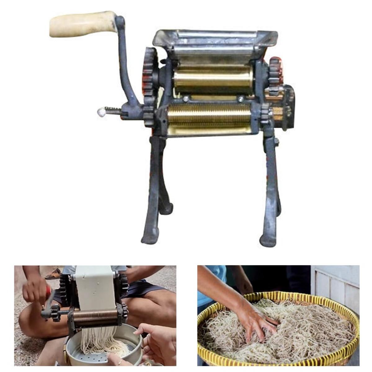 Made In India Hand Operated SS Noodles Making Machine 14 Kg Hr